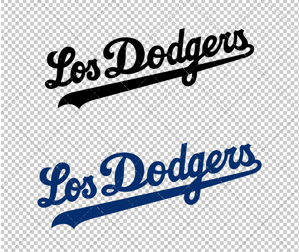 Los Angeles Dodgers City Connect 2021, Svg, Dxf, Eps, Png - SvgShopArt