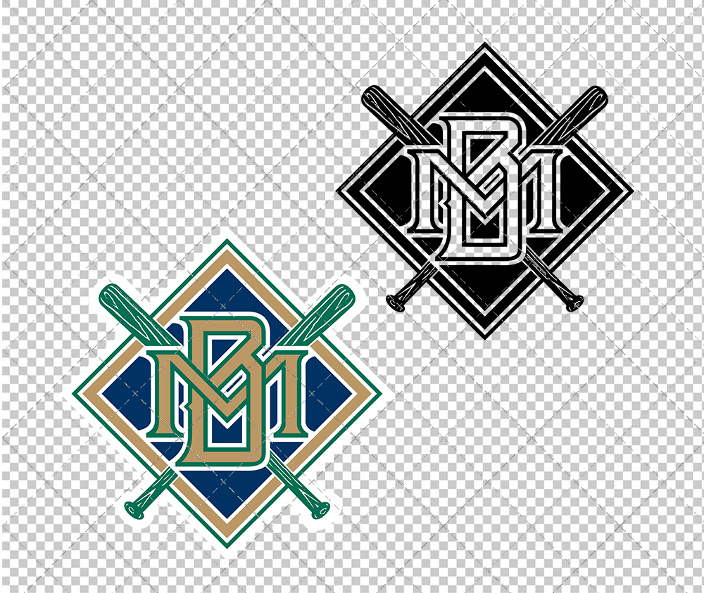 Milwaukee Brewers 1994, Svg, Dxf, Eps, Png - SvgShopArt