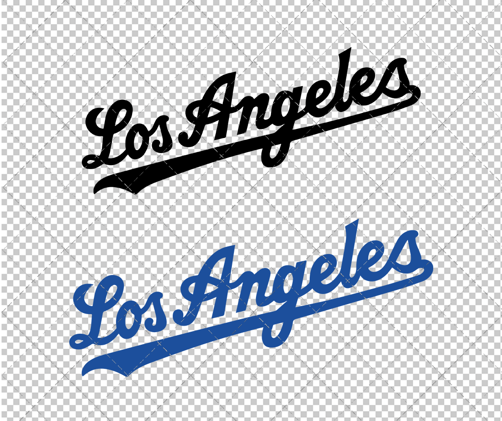 Los Angeles Dodgers Jersey 1959, Svg, Dxf, Eps, Png - SvgShopArt