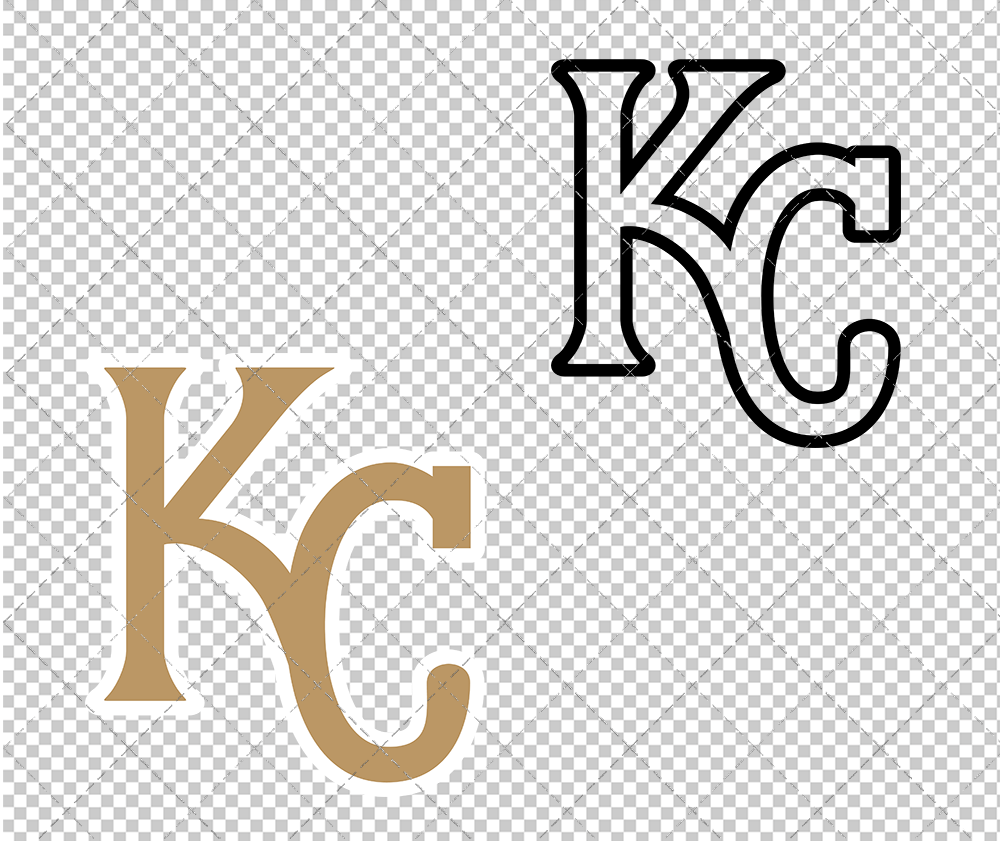 Kansas City Royals Cap 2016, Svg, Dxf, Eps, Png - SvgShopArt