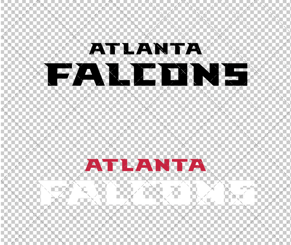 Atlanta Falcons Wordmark 2020 002, Svg, Dxf, Eps, Png - SvgShopArt
