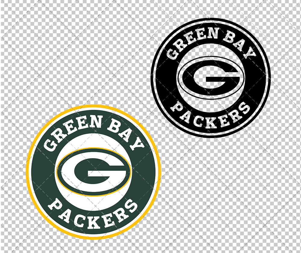 Green Bay Packers Circle 2006 003, Svg, Dxf, Eps, Png - SvgShopArt