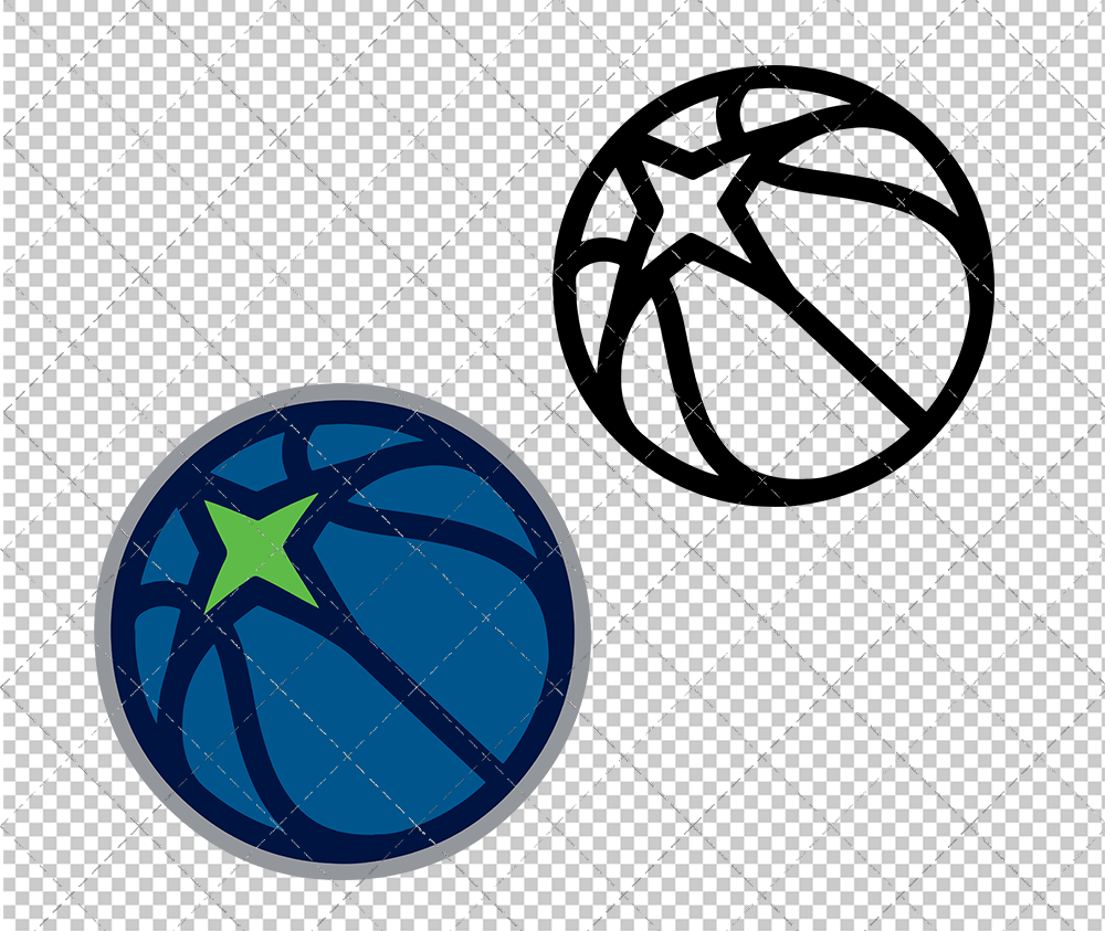 Minnesota Timberwolves Alternate 2017 003, Svg, Dxf, Eps, Png - SvgShopArt