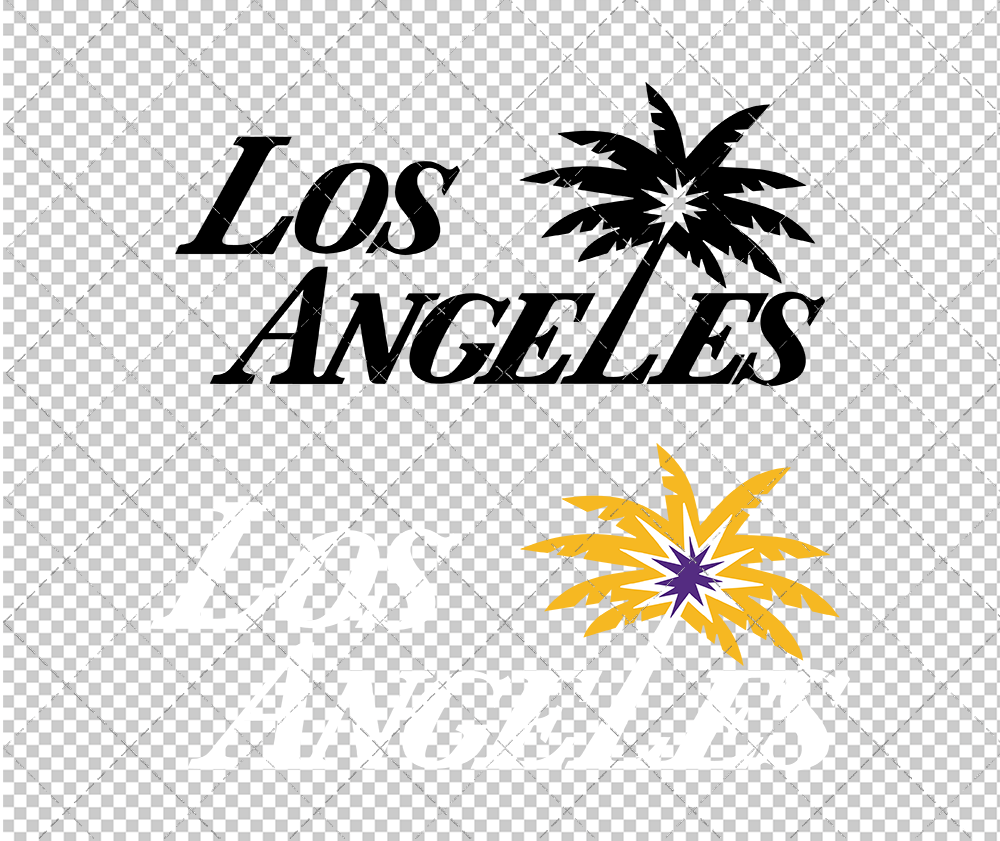 Los Angeles Sparks Alternate 2021 005, Svg, Dxf, Eps, Png - SvgShopArt