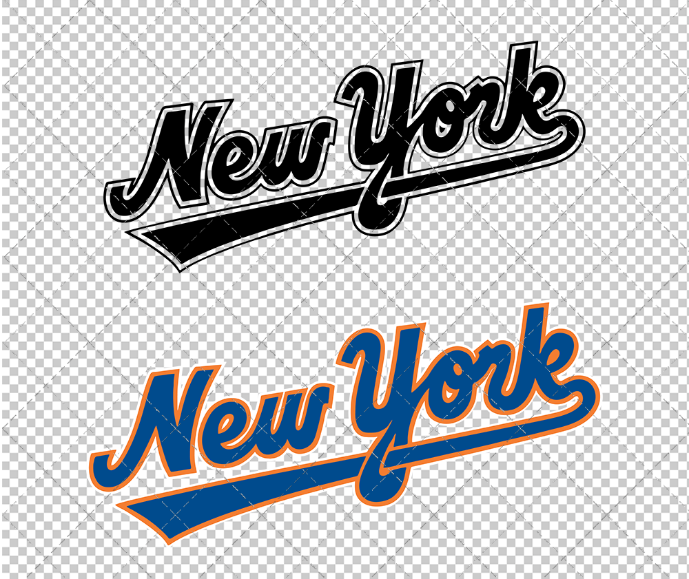 New York Mets Jersey 1993 002, Svg, Dxf, Eps, Png - SvgShopArt