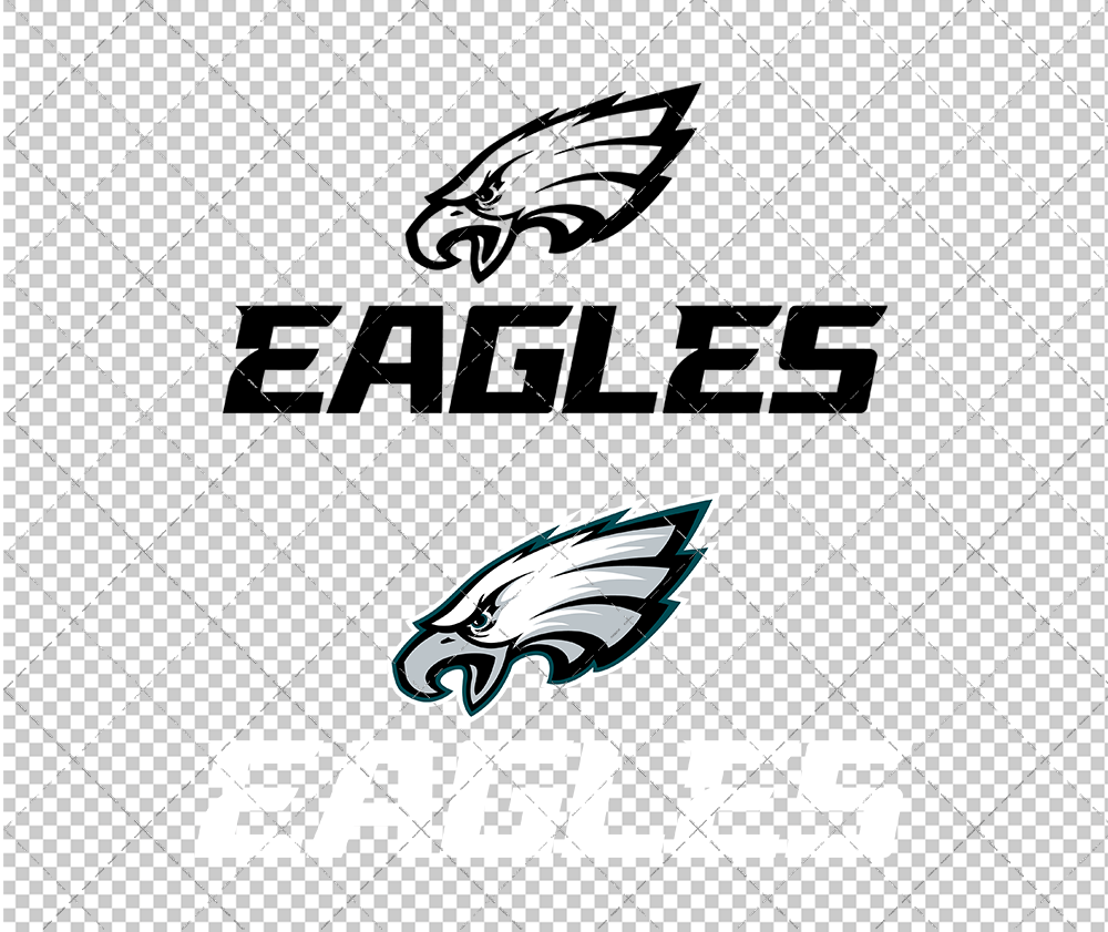 Philadelphia Eagles Alternate 2022 002, Svg, Dxf, Eps, Png - SvgShopArt