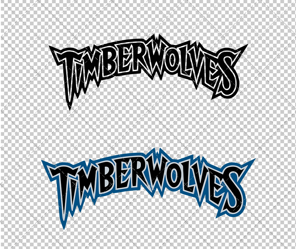 Minnesota Timberwolves Jersey 1996, Svg, Dxf, Eps, Png - SvgShopArt