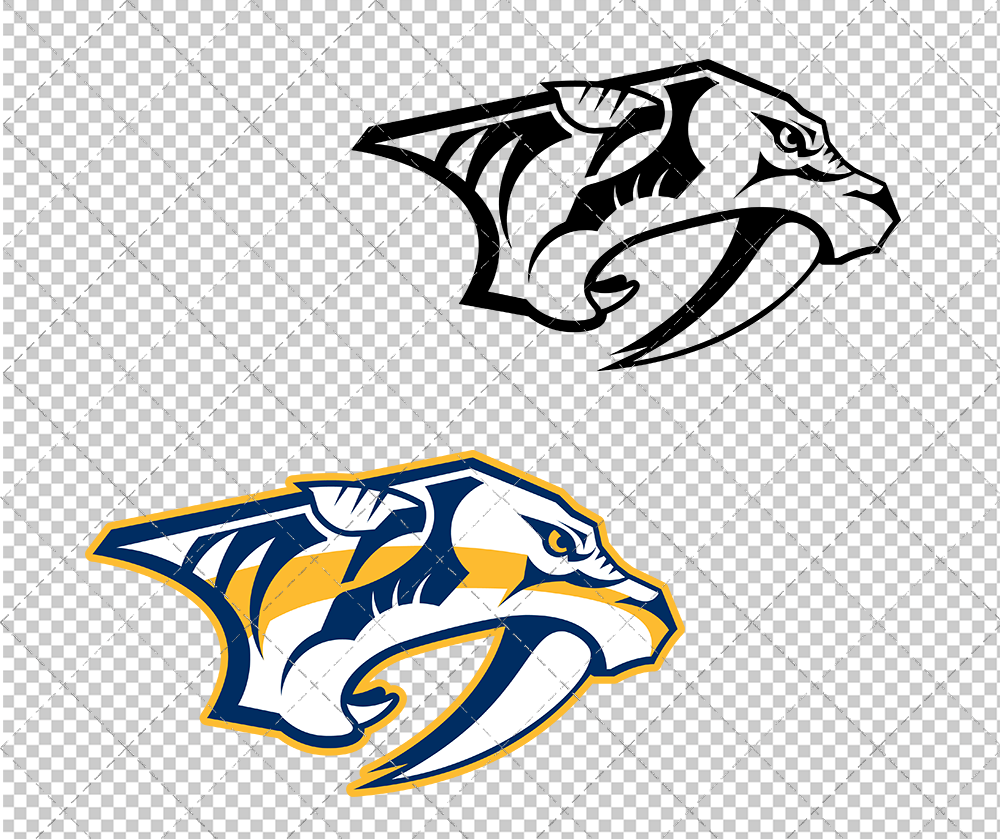 Nashville Predators 2011, Svg, Dxf, Eps, Png - SvgShopArt