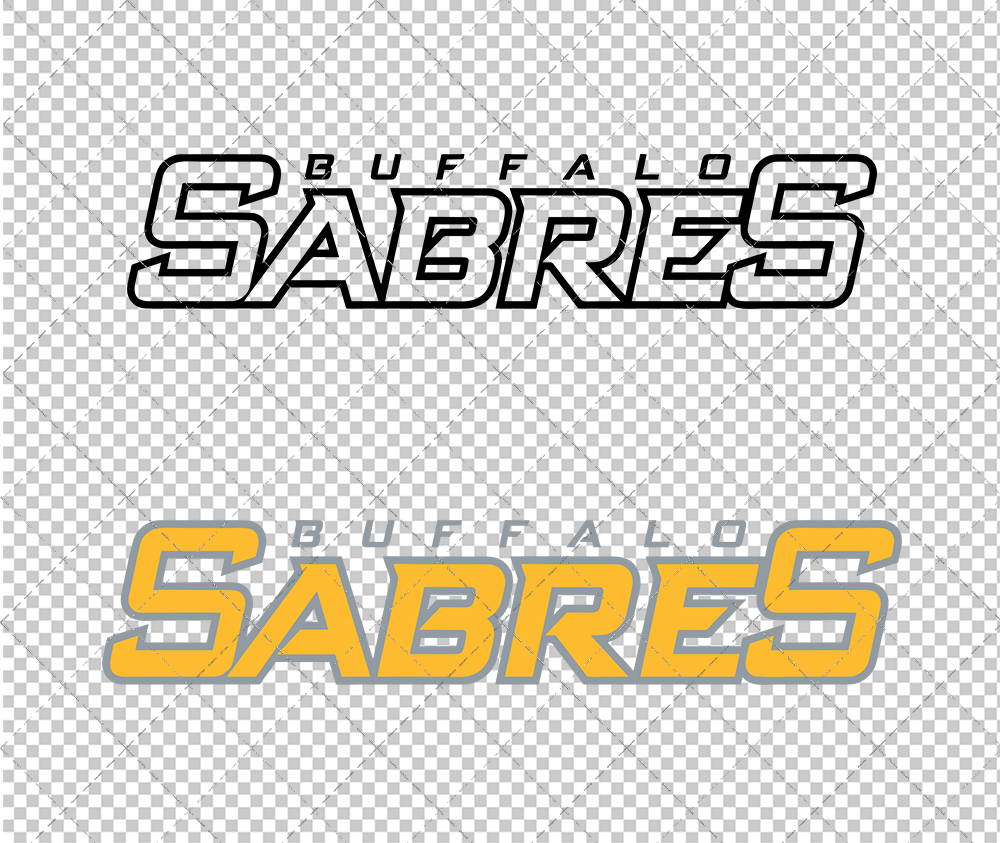 Buffalo Sabres Wordmark 2006 002, Svg, Dxf, Eps, Png - SvgShopArt