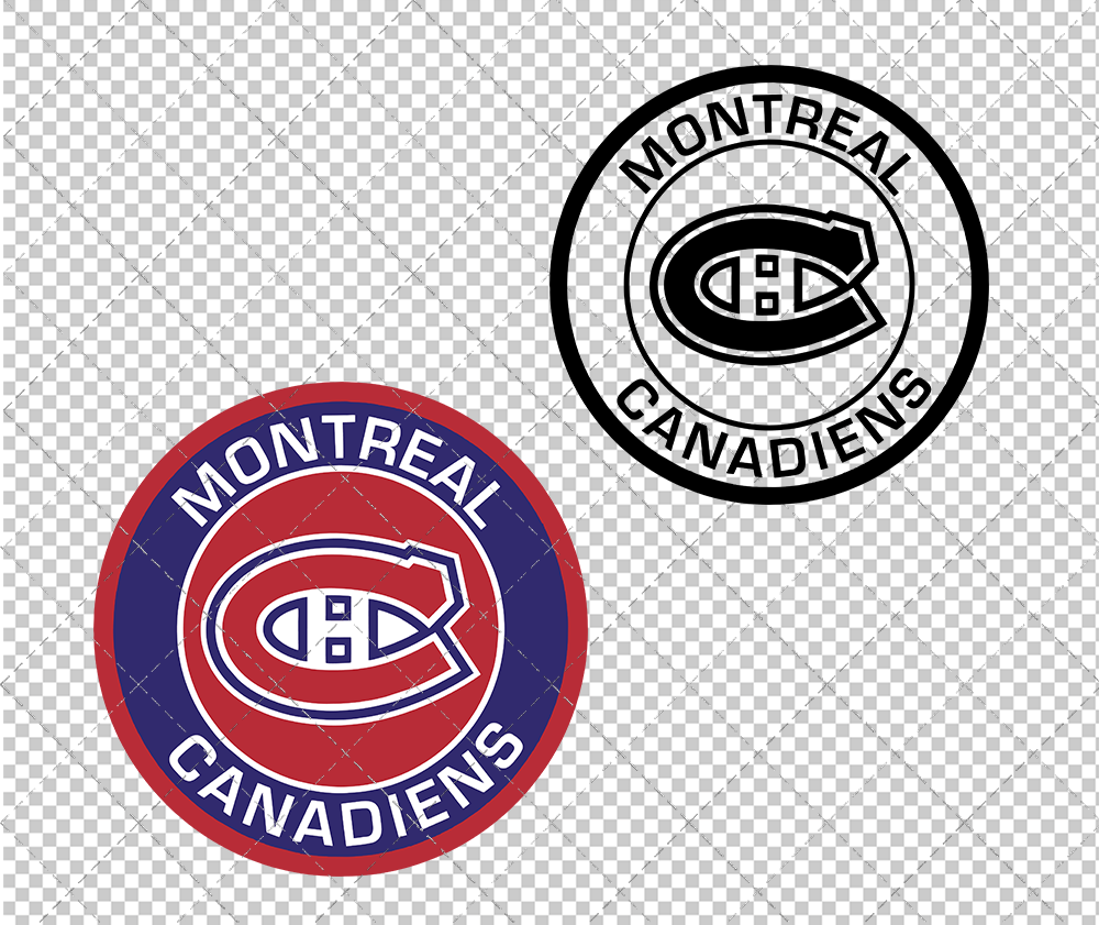 Montreal Canadiens Circle 1999 003, Svg, Dxf, Eps, Png - SvgShopArt