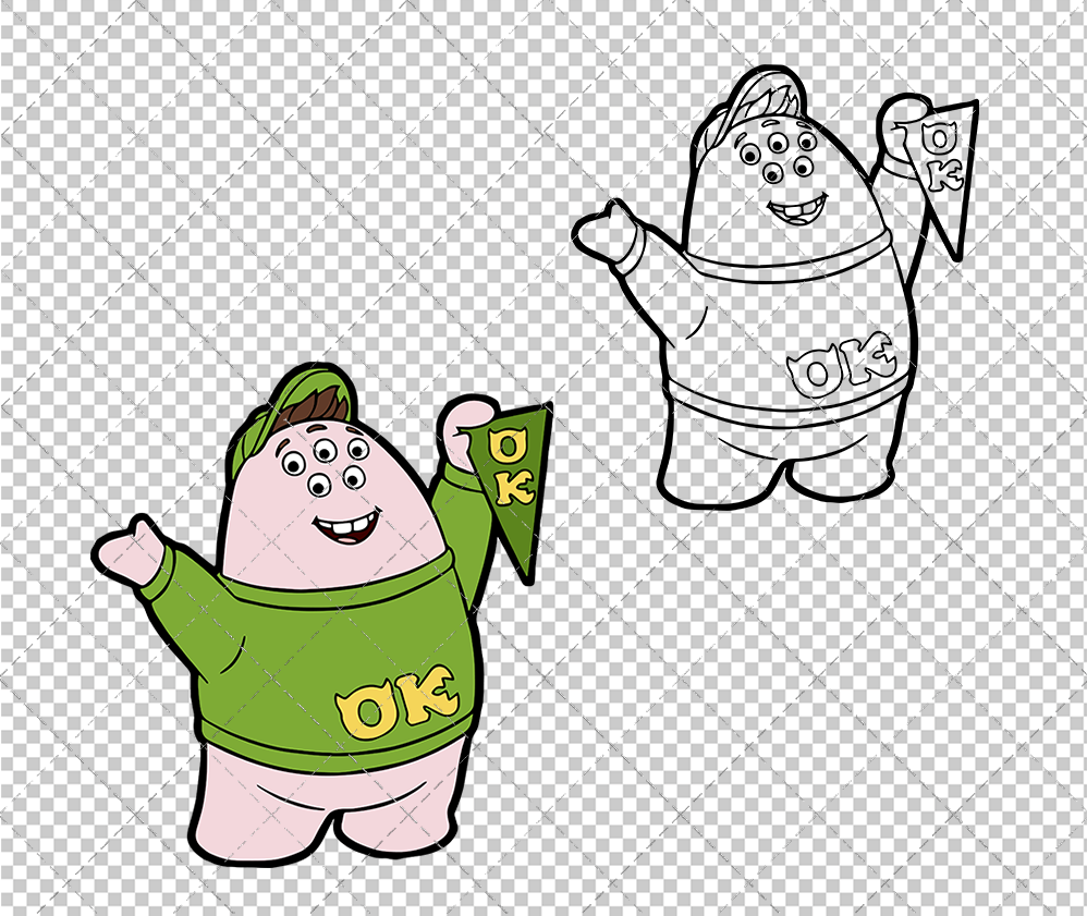monsters university squishy Squishy - Monsters University, Svg, Dxf, Eps, Png