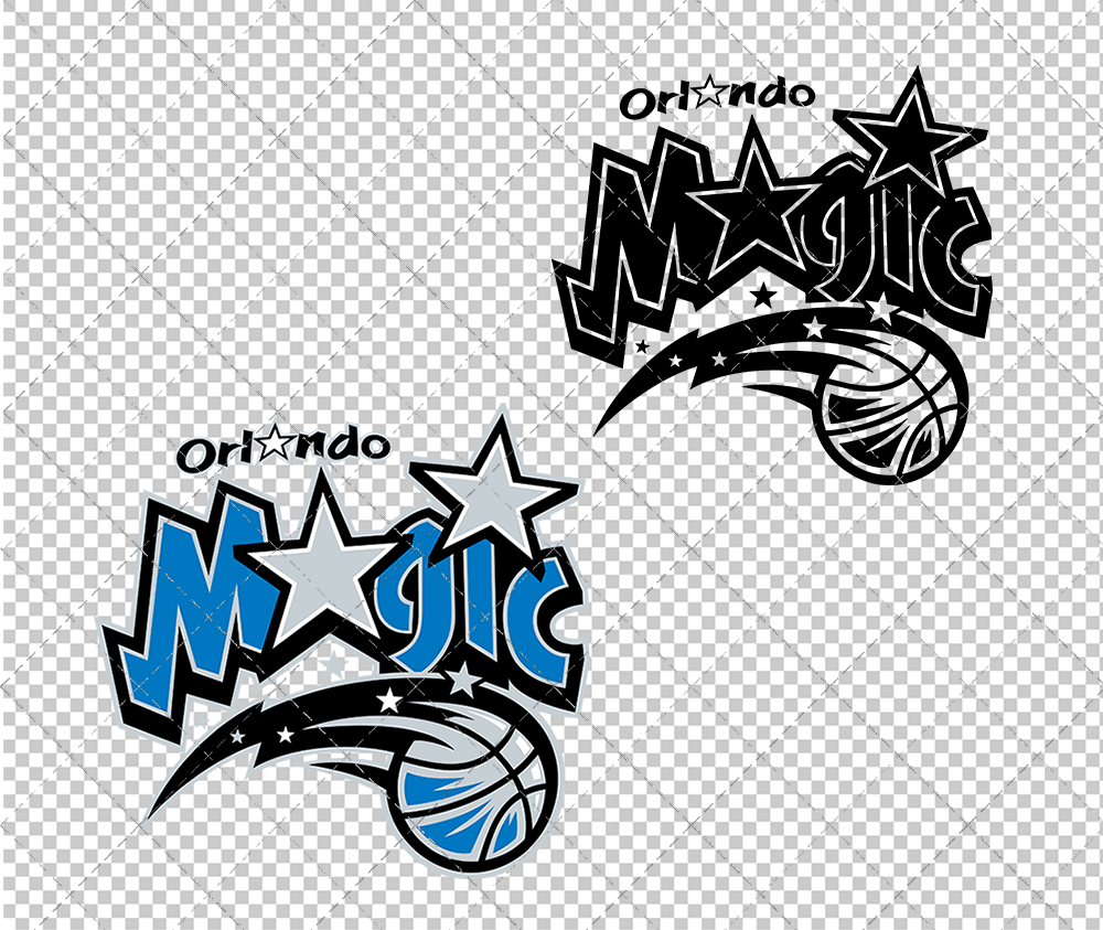 Orlando Magic 2000, Svg, Dxf, Eps, Png - SvgShopArt