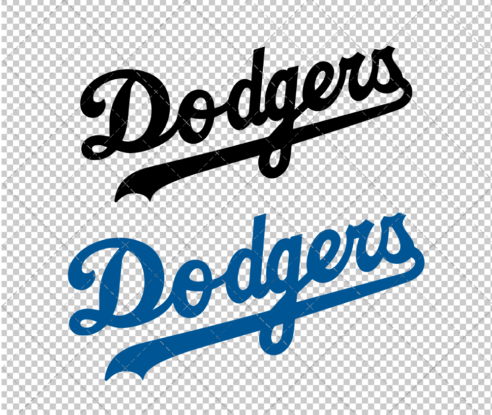 Los Angeles Dodgers Jersey 1972, Svg, Dxf, Eps, Png - SvgShopArt