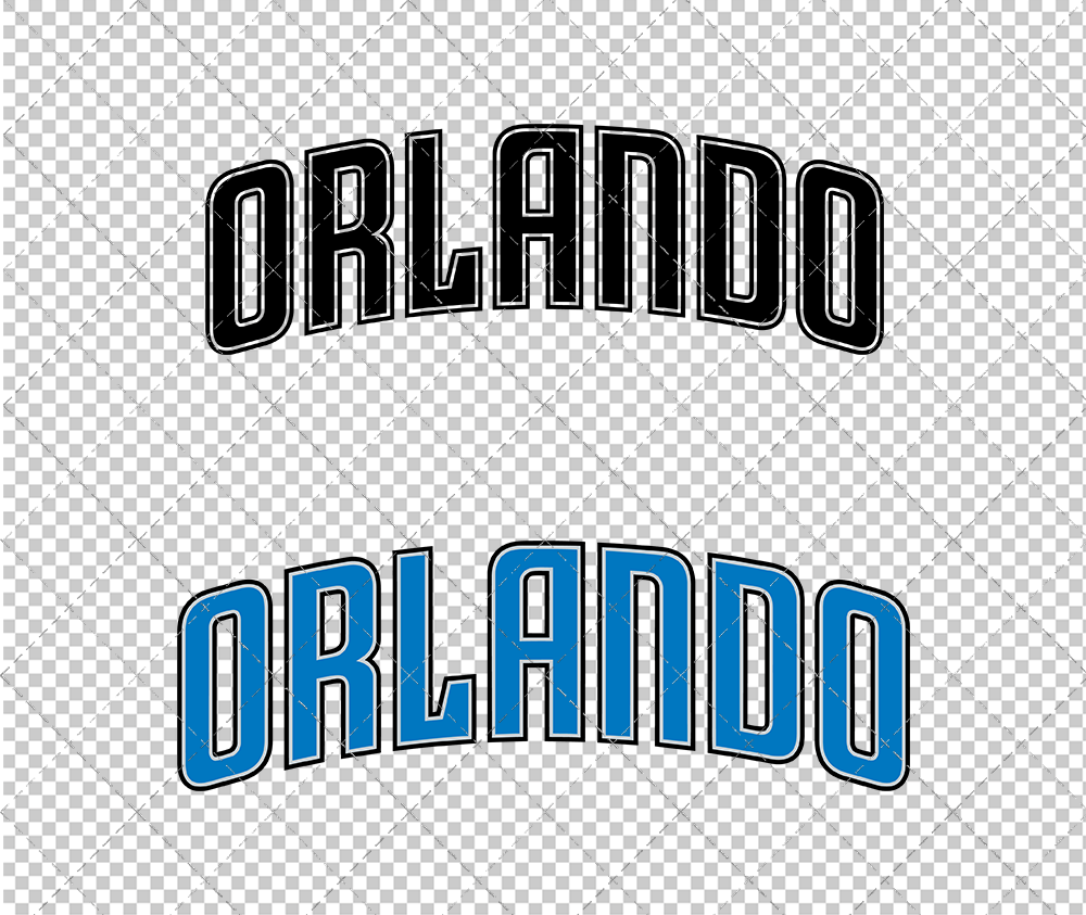 Orlando Magic Jersey 2008 004, Svg, Dxf, Eps, Png - SvgShopArt