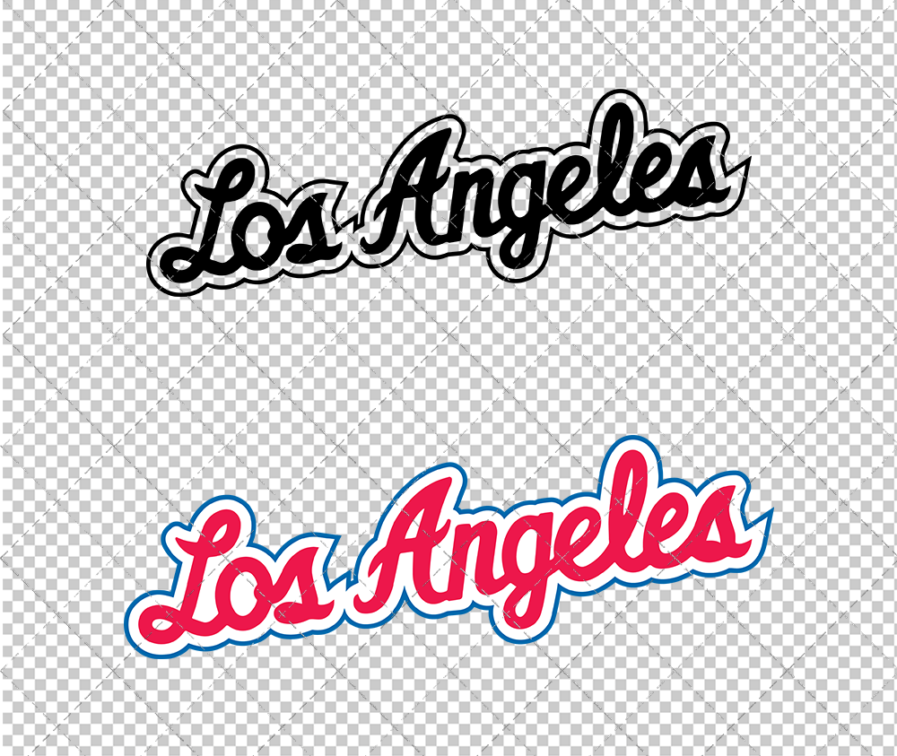 Los Angeles Clippers Jersey 2002, Svg, Dxf, Eps, Png - SvgShopArt