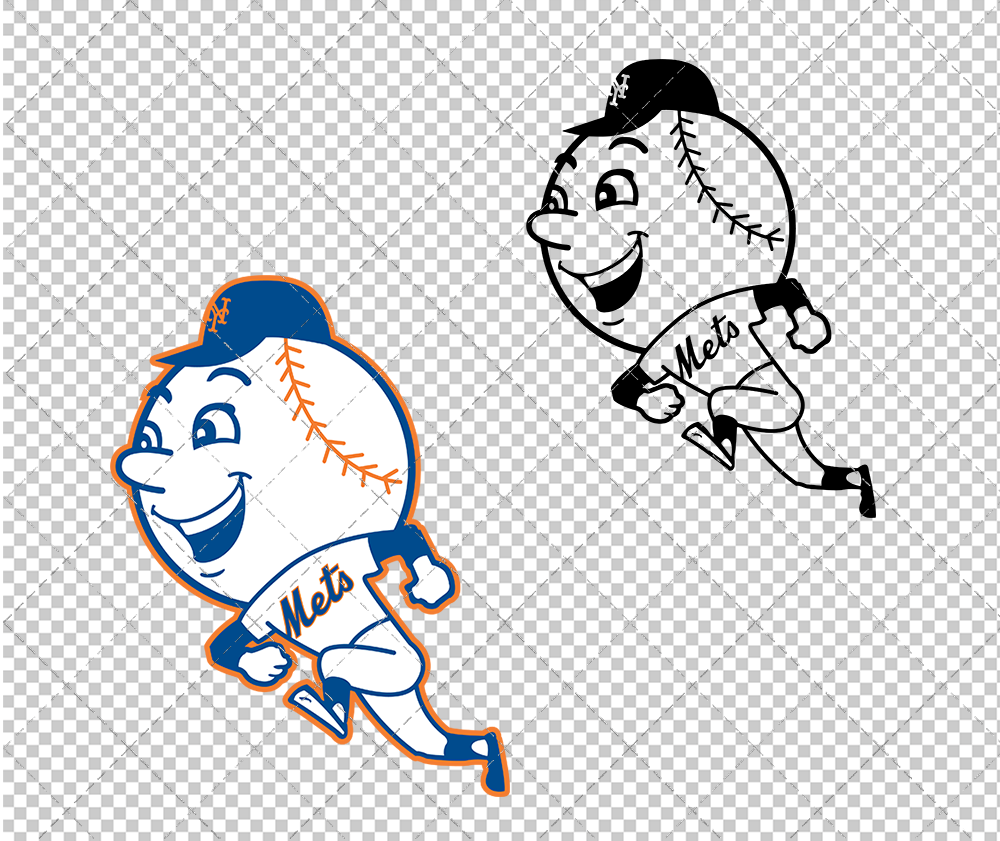 New York Mets Alternate 2014, Svg, Dxf, Eps, Png - SvgShopArt