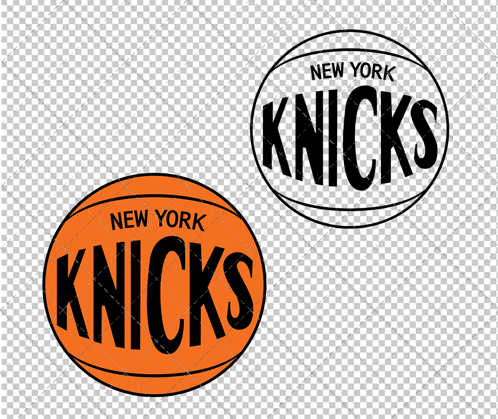 New York Knicks Alternate 1968, Svg, Dxf, Eps, Png - SvgShopArt