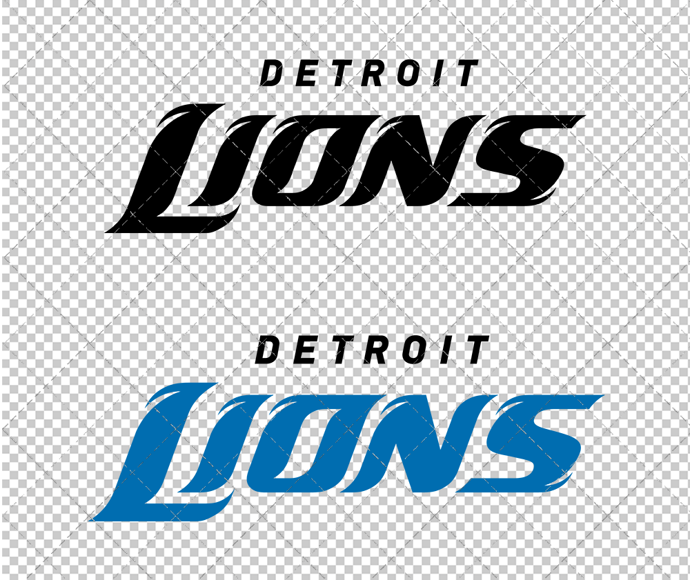 Detroit Lions Wordmark 2009 003, Svg, Dxf, Eps, Png - SvgShopArt