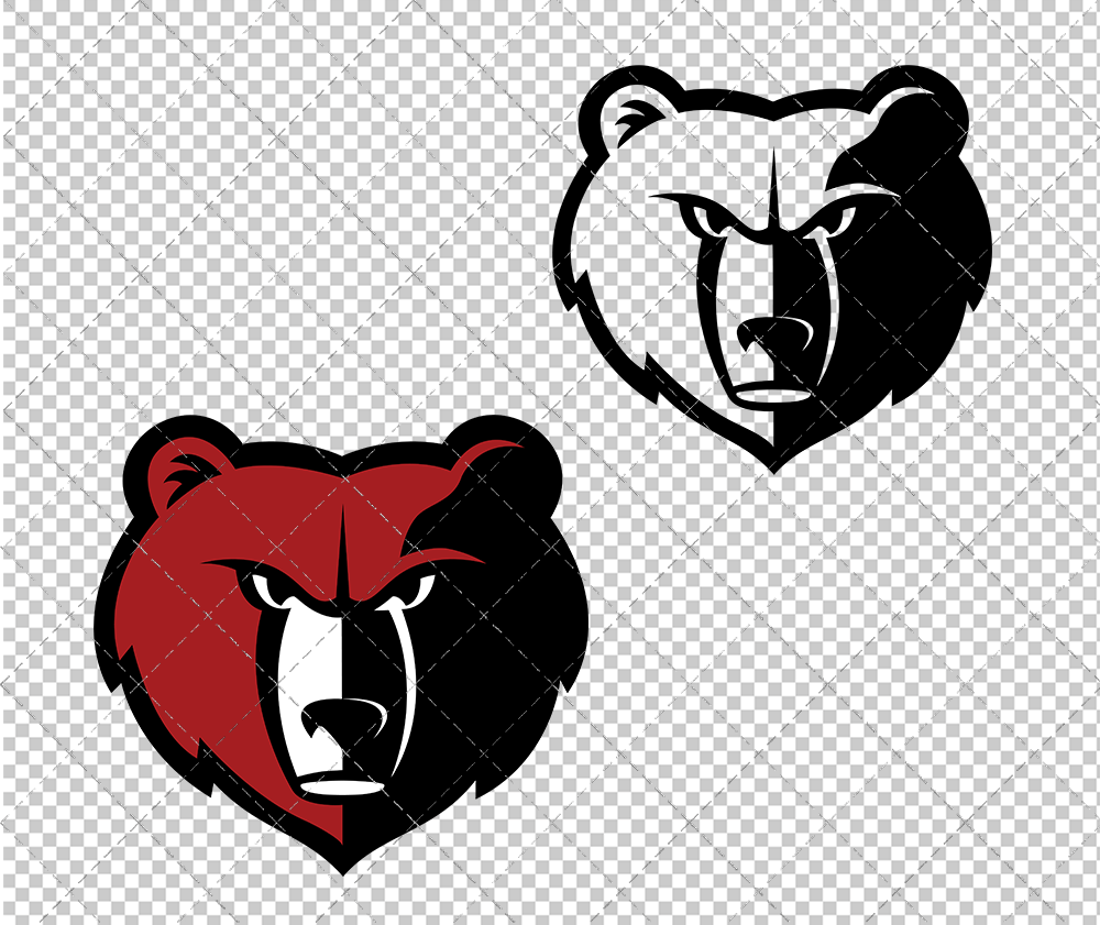 Memphis Grizzlies Concept 2004 003, Svg, Dxf, Eps, Png - SvgShopArt