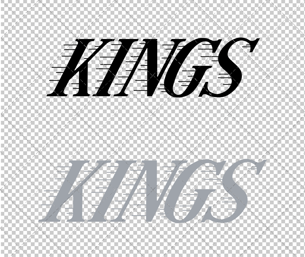 Los Angeles Kings Wordmark 1988, Svg, Dxf, Eps, Png - SvgShopArt