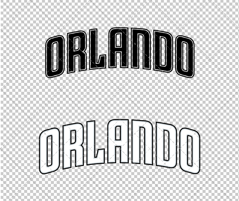 Orlando Magic Jersey 2008 005, Svg, Dxf, Eps, Png - SvgShopArt