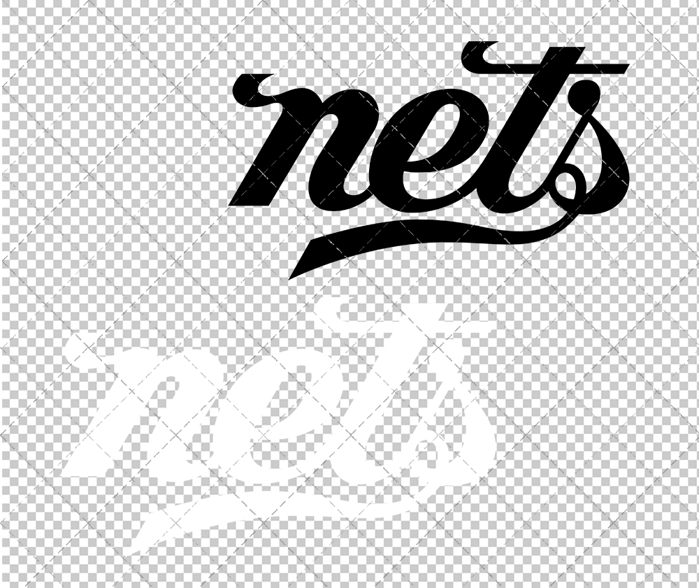 Brooklyn Nets Concept 1977, Svg, Dxf, Eps, Png - SvgShopArt
