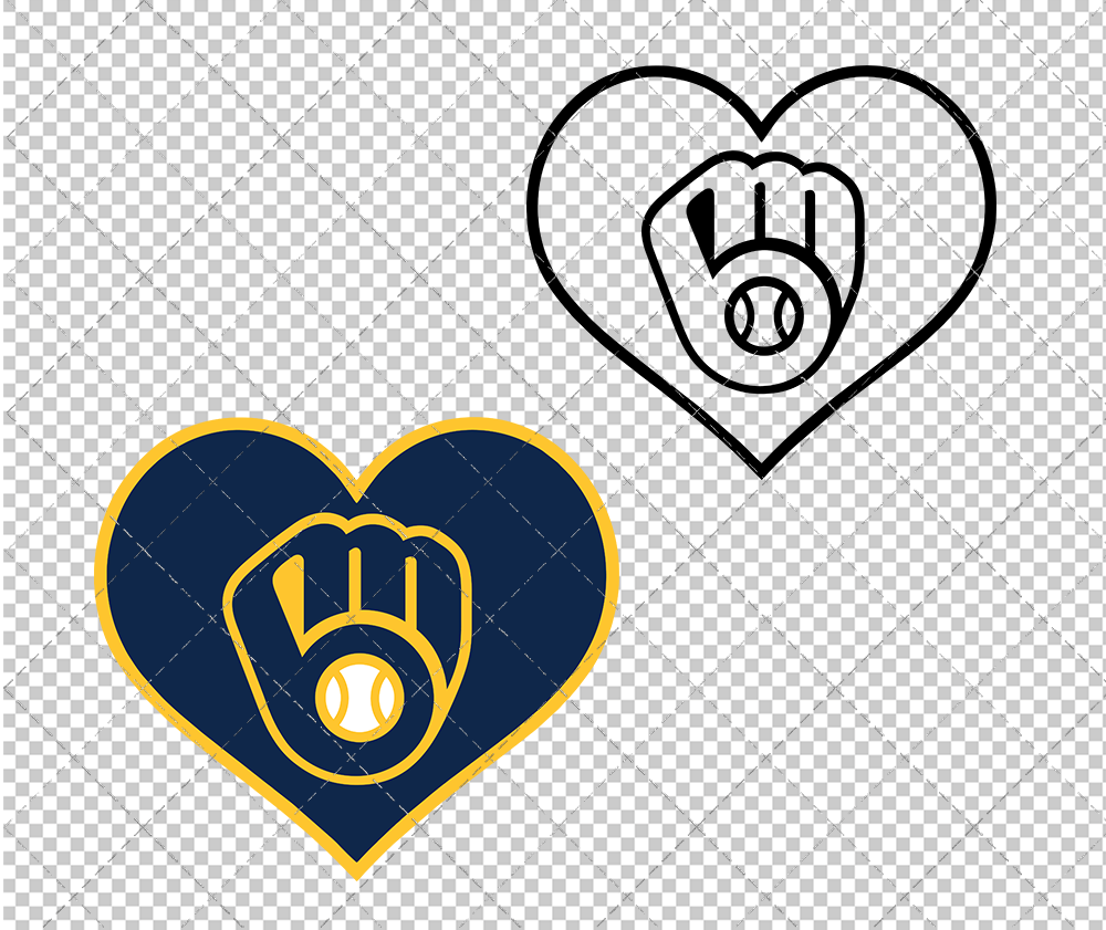 Milwaukee Brewers Concept 2020, Svg, Dxf, Eps, Png - SvgShopArt