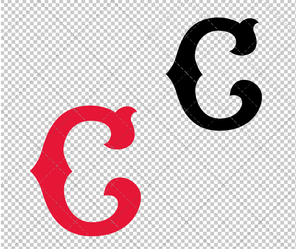 Chicago Cubs Cap 1934, Svg, Dxf, Eps, Png - SvgShopArt