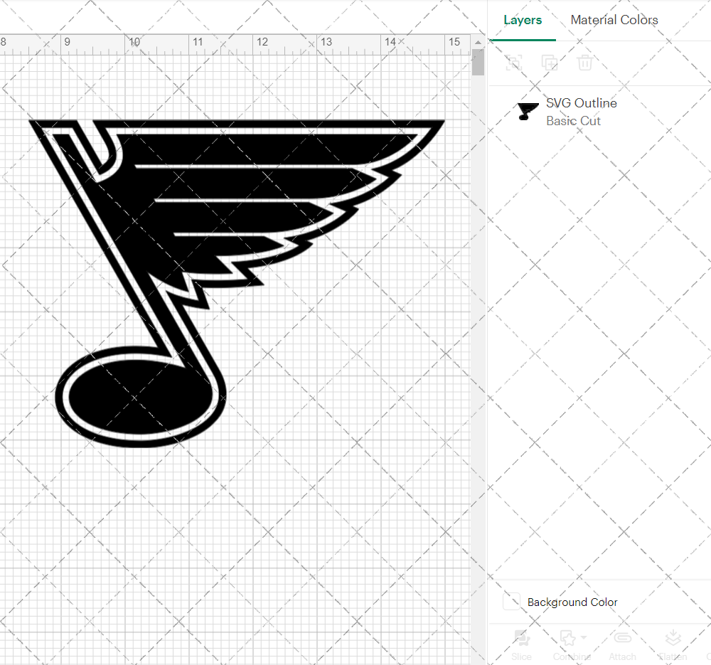 St. Louis Blues Alternate 1967 002, Svg, Dxf, Eps, Png - SvgShopArt