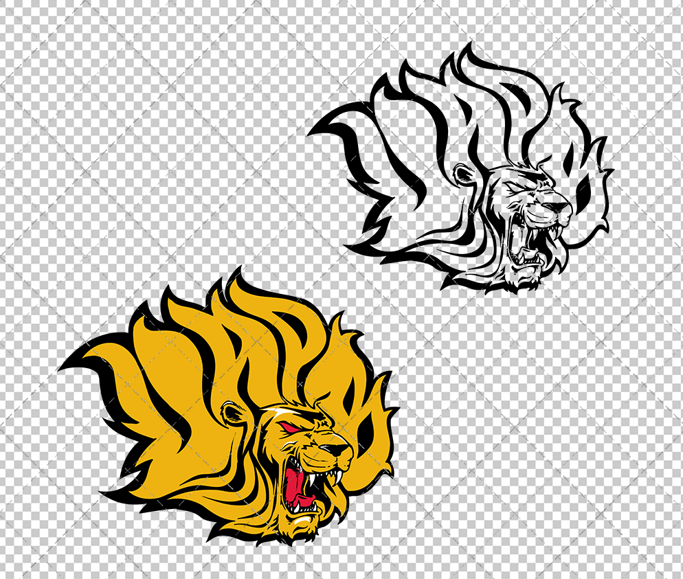 Arkansas-PB Golden Lions 2014, Svg, Dxf, Eps, Png - SvgShopArt