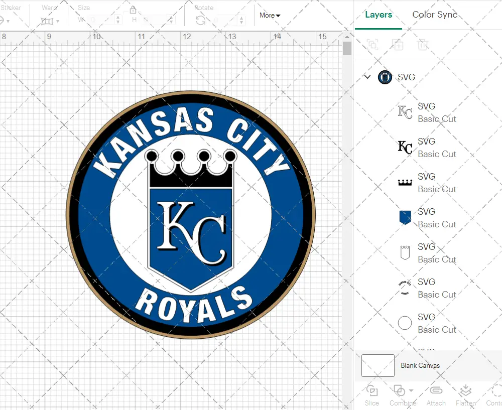 Kansas City Royals Circle 2002, Svg, Dxf, Eps, Png - SvgShopArt