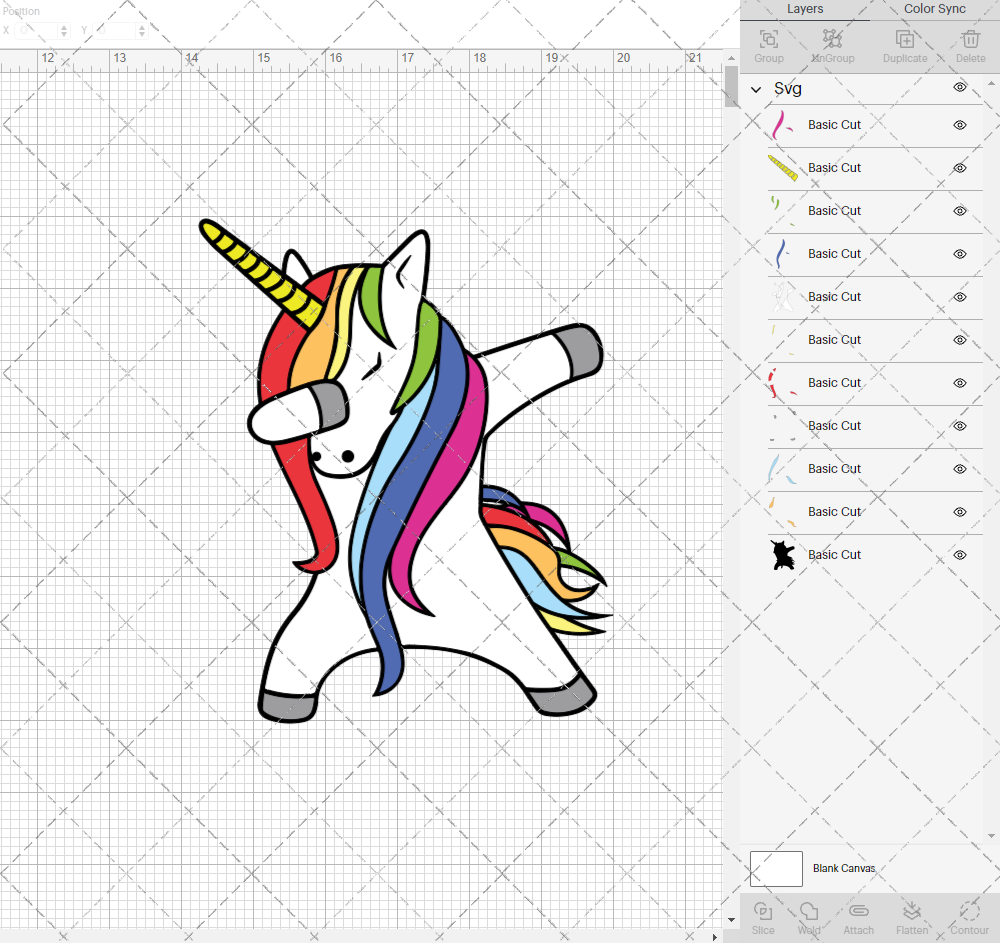 Unicorn, Svg, Dxf, Eps, Png - SvgShopArt