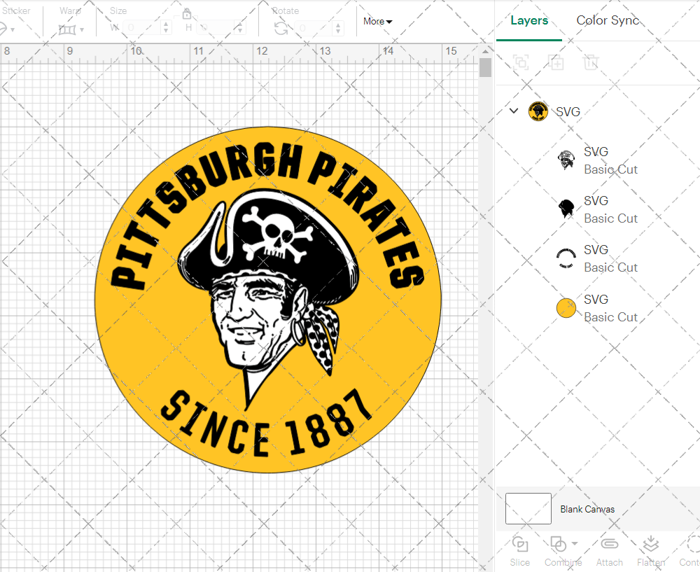 Pittsburgh Pirates Circle 1967, Svg, Dxf, Eps, Png - SvgShopArt