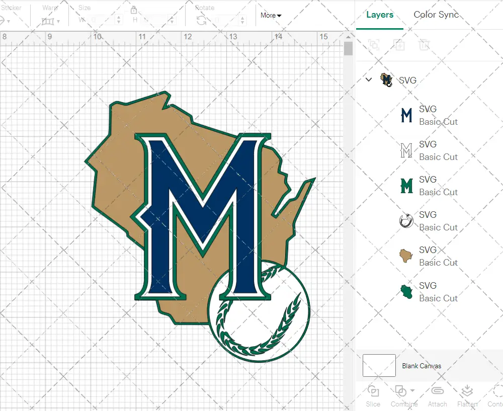 Milwaukee Brewers Alternate 1997, Svg, Dxf, Eps, Png - SvgShopArt