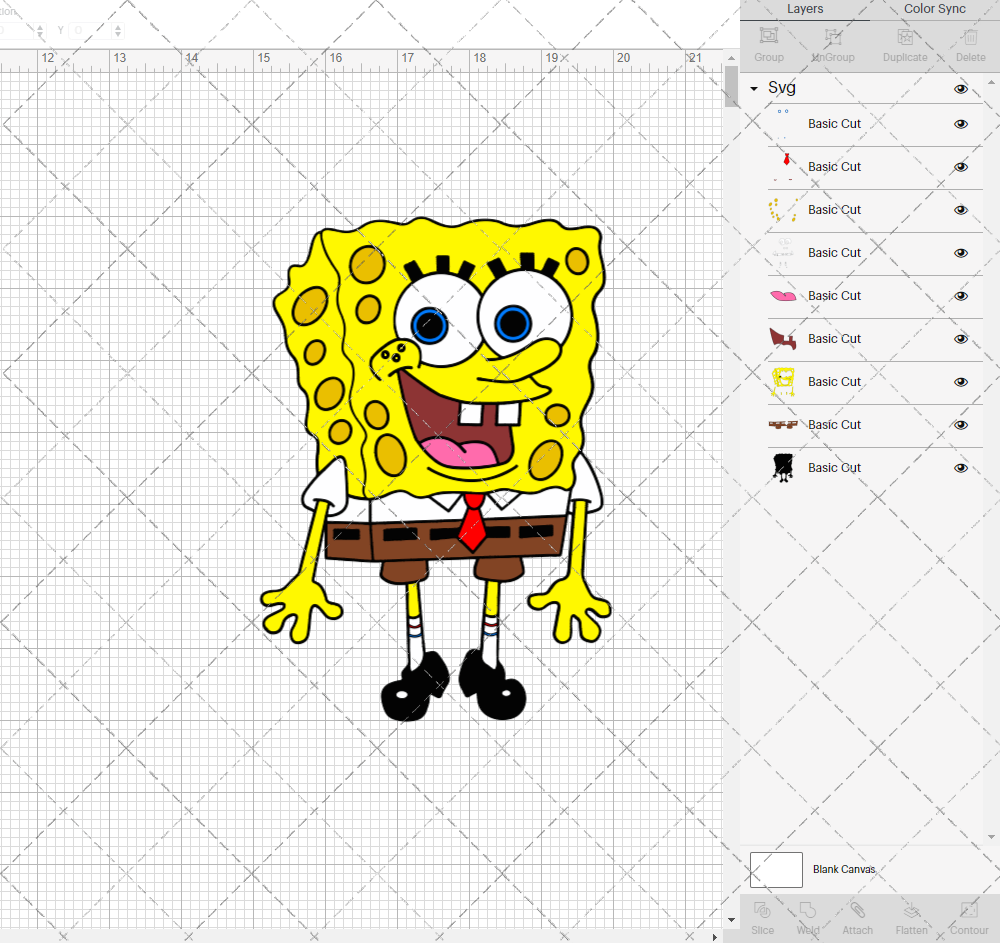 SpongeBob SquarePants 002, Svg, Dxf, Eps, Png - SvgShopArt