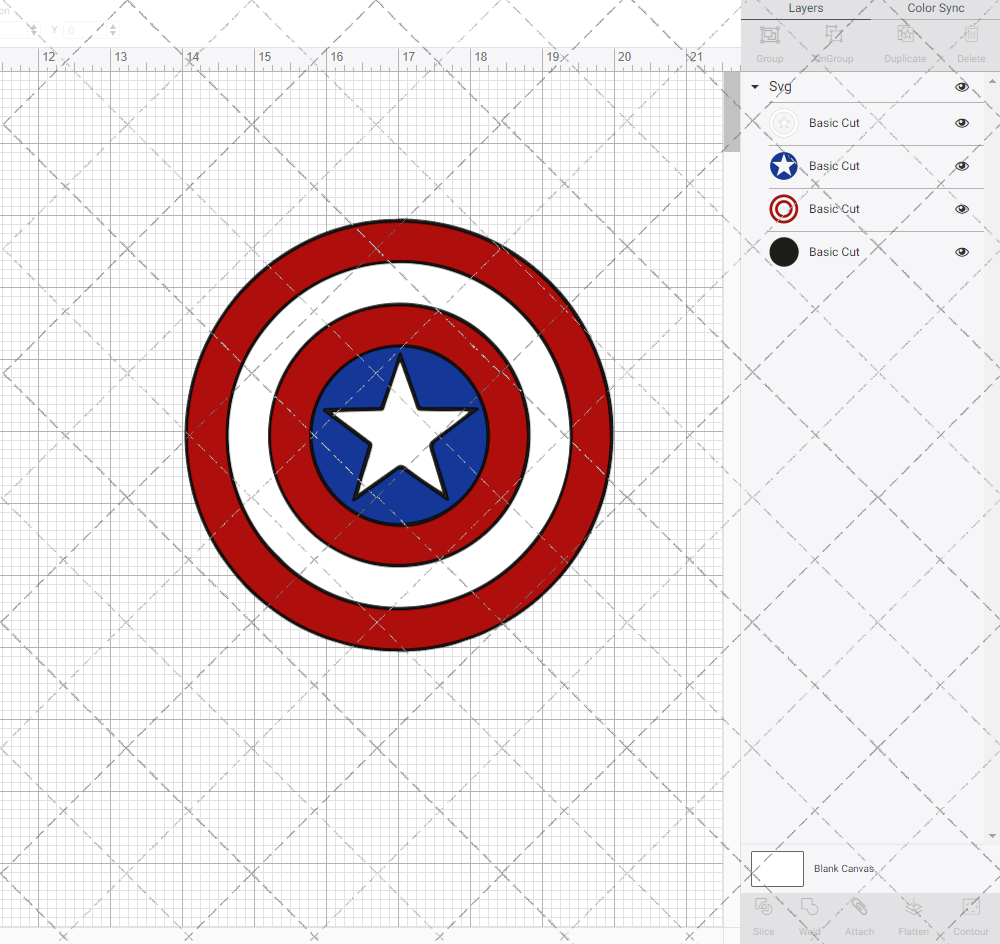 Captain America Logo, Svg, Dxf, Eps, Png - SvgShopArt