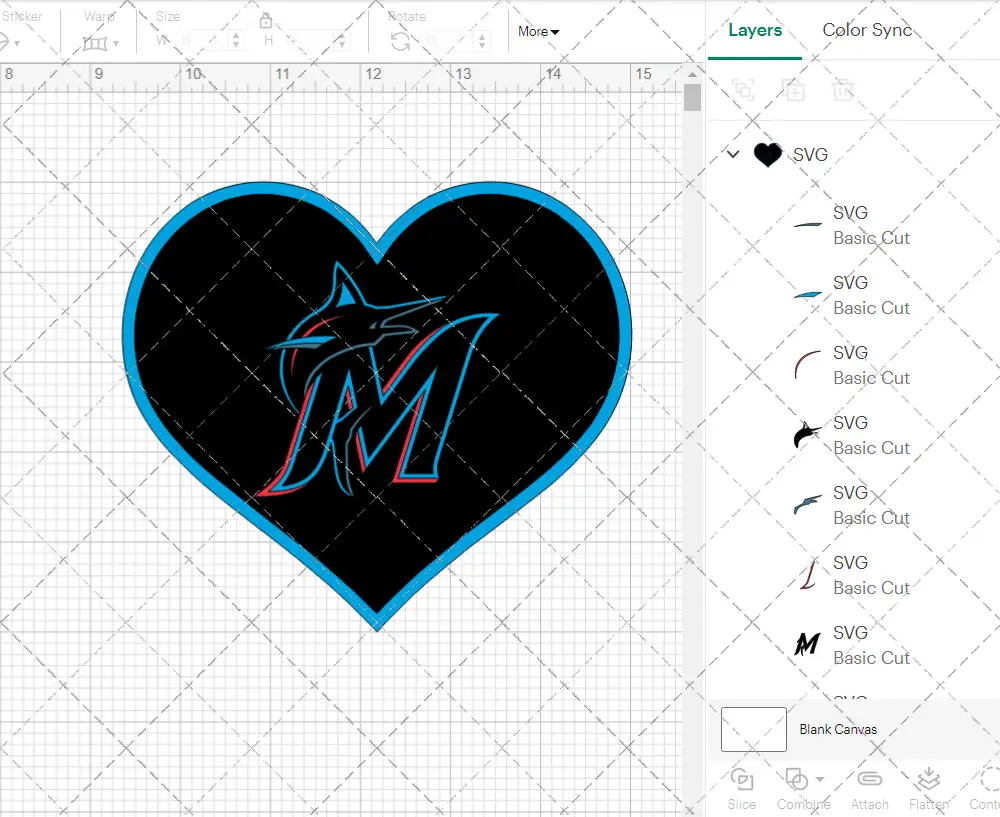 Miami Marlins Concept 2019, Svg, Dxf, Eps, Png - SvgShopArt