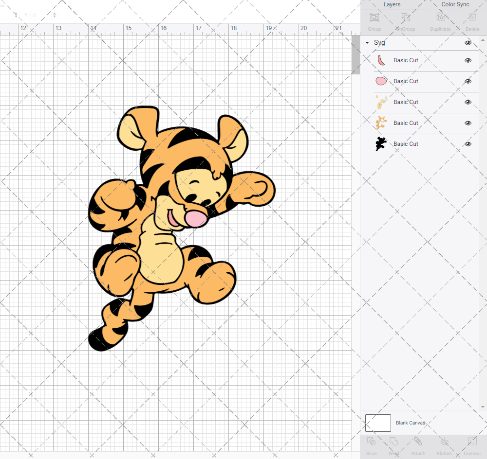 Baby Tigger - Winnie The Pooh, Svg, Dxf, Eps, Png, Svg, Dxf, Eps, Png - SvgShopArt