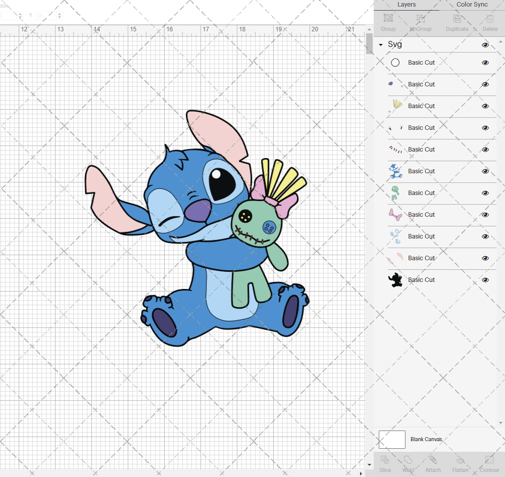 Stitch - Lilo and Stitch 003, Svg, Dxf, Eps, Png - SvgShopArt