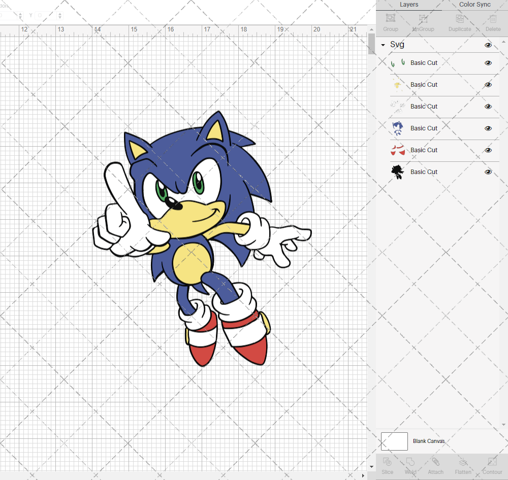 Sonic the Hedgehog 003, Svg, Dxf, Eps, Png - SvgShopArt