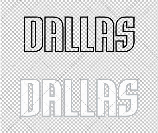 Dallas Mavericks Jersey 2001 002, Svg, Dxf, Eps, Png - SvgShopArt