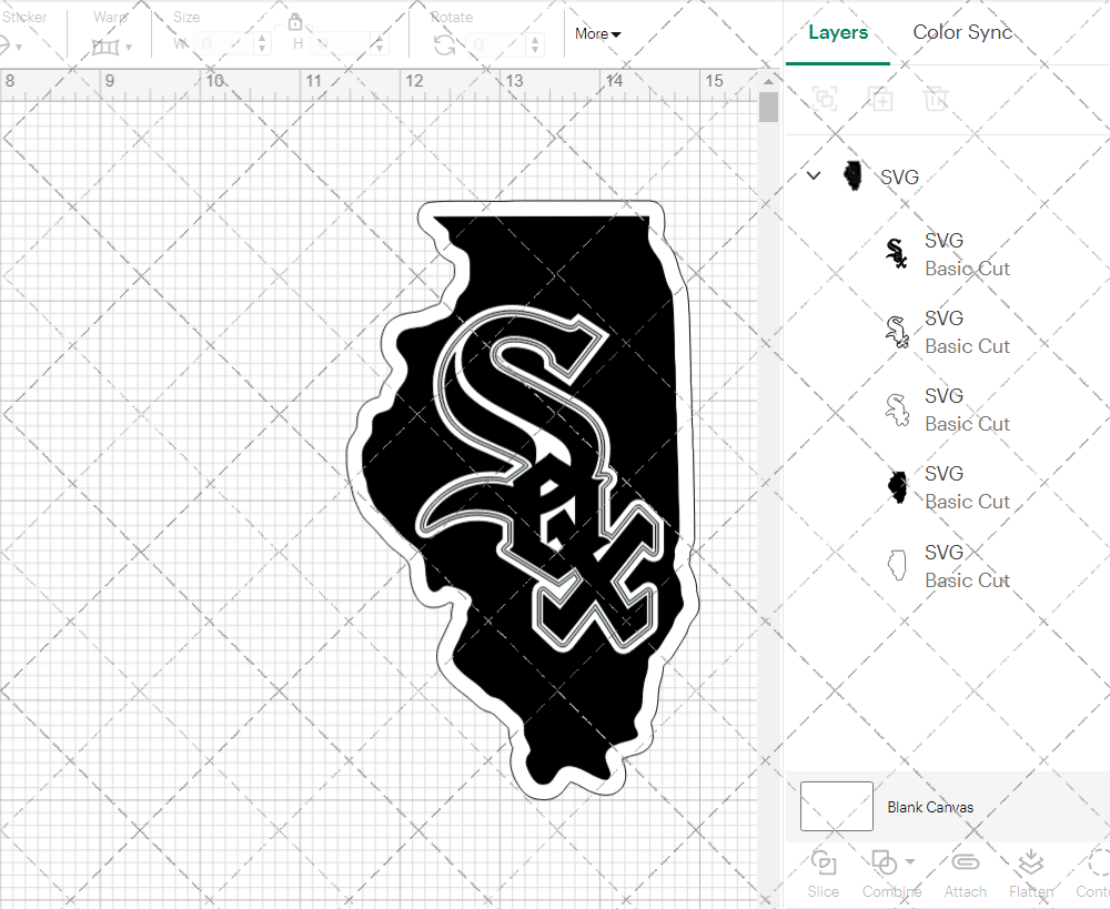 Chicago White Sox Concept 1990 002, Svg, Dxf, Eps, Png - SvgShopArt