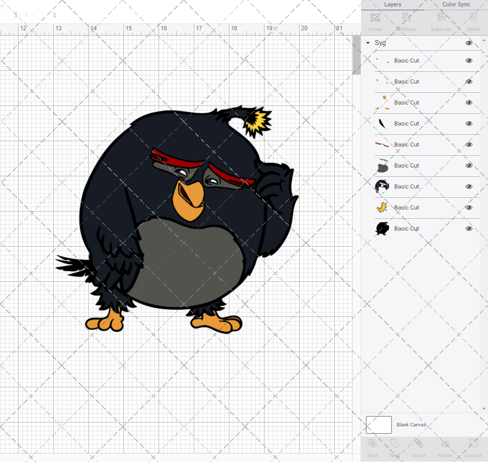 Bomb - The Angry Birds, Svg, Dxf, Eps, Png - SvgShopArt