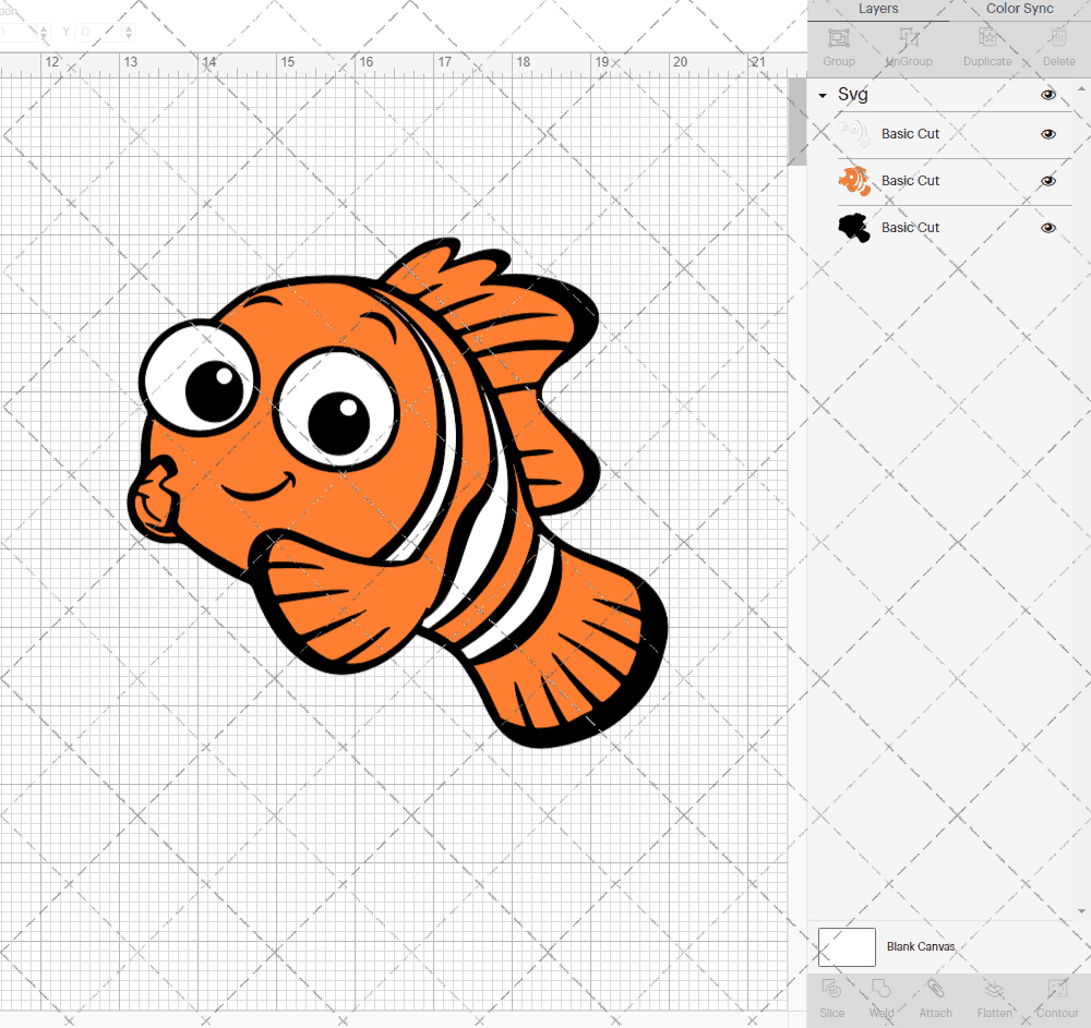 Nemo - Finding Nemo, Svg, Dxf, Eps, Png - SvgShopArt