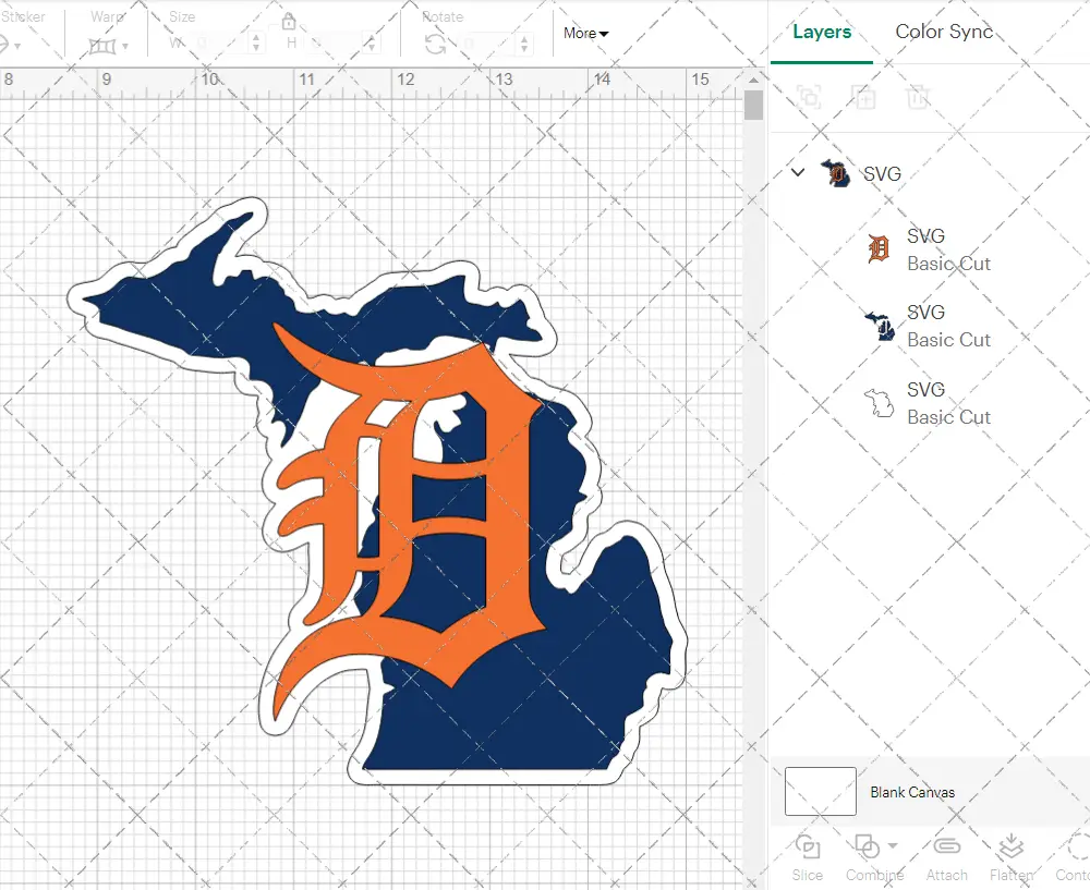 Detroit Tigers Concept 2016 003, Svg, Dxf, Eps, Png - SvgShopArt