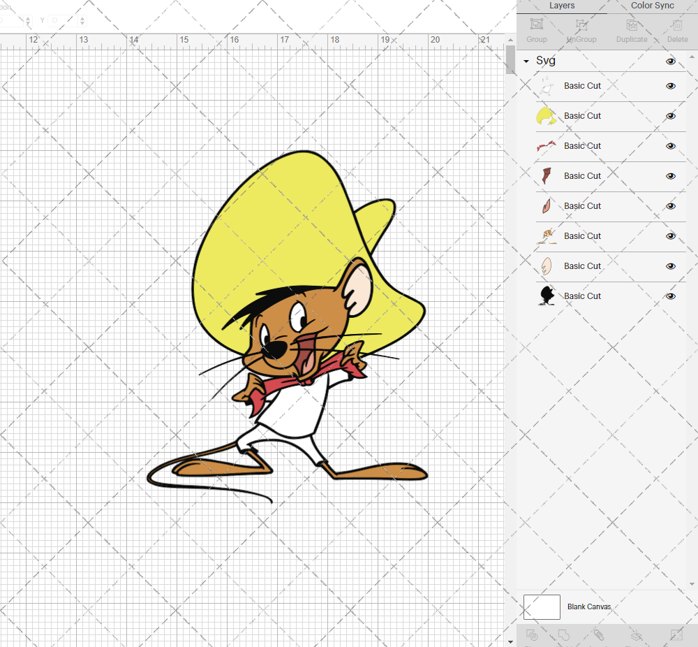 Speedy Gonzales - Looney Tunes, Svg, Dxf, Eps, Png - SvgShopArt