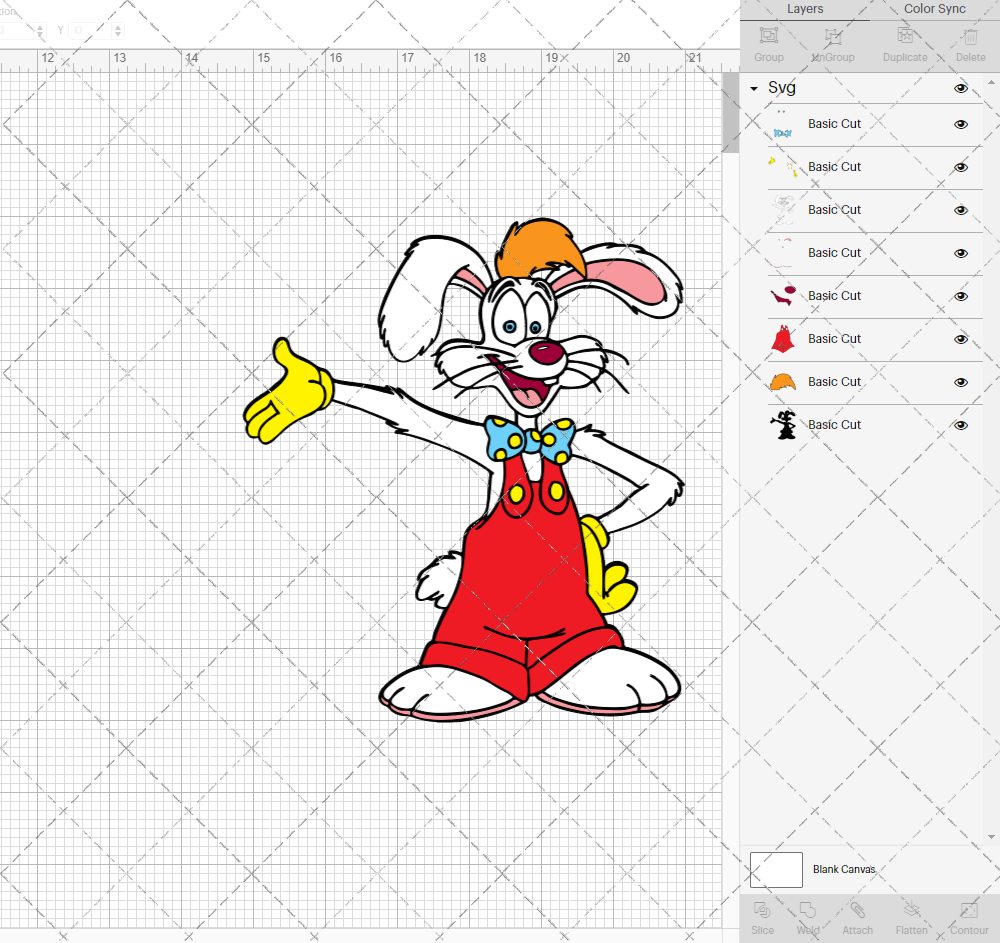 Roger Rabbit - Who Framed Roger Rabbit, Svg, Dxf, Eps, Png - SvgShopArt