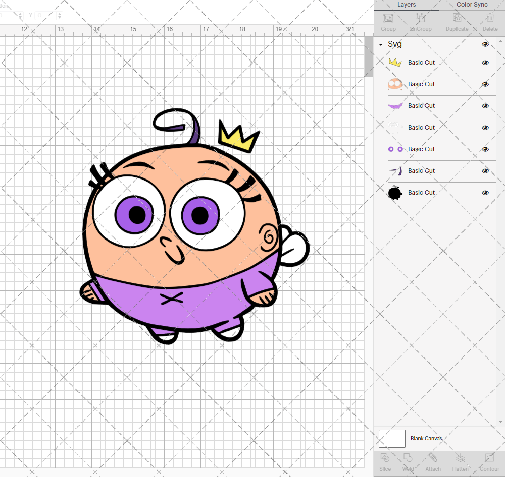 Poof - The Fairly Odd Parents 003, Svg, Dxf, Eps, Png - SvgShopArt