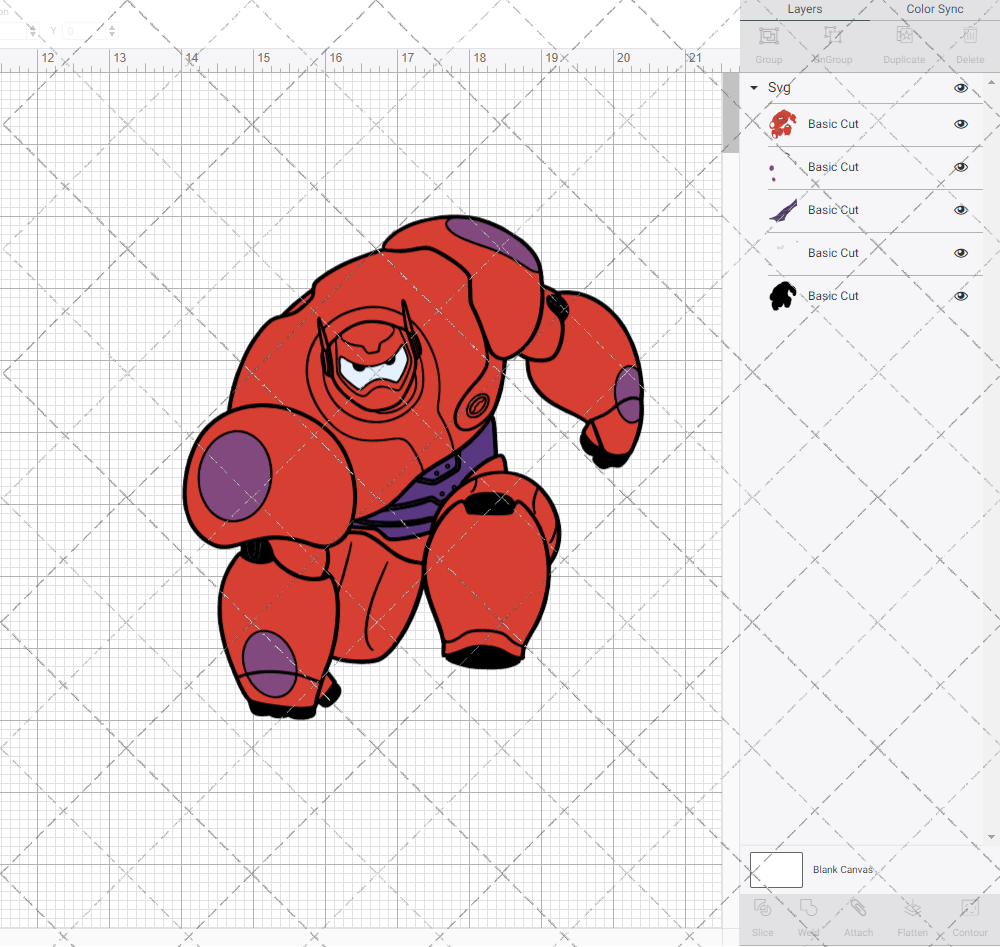 Baymax Mech - Big Hero, Svg, Dxf, Eps, Png - SvgShopArt