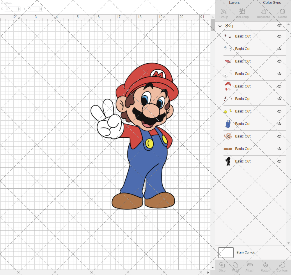 Super Mario Bros 003, Svg, Dxf, Eps, Png - SvgShopArt